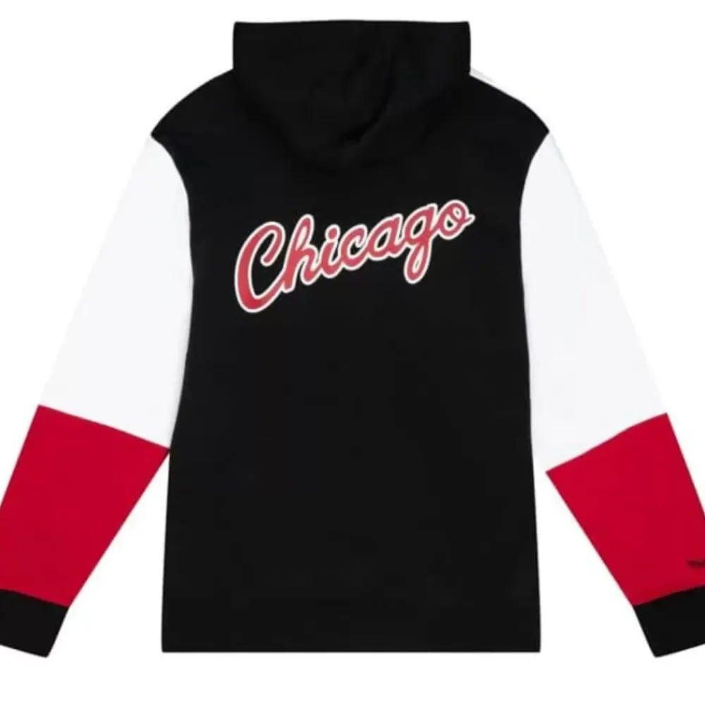 Apparel Mitchell & Ness Hoodies & Sweatshirts-Fusion Fleece 2.0 Chicago Bulls