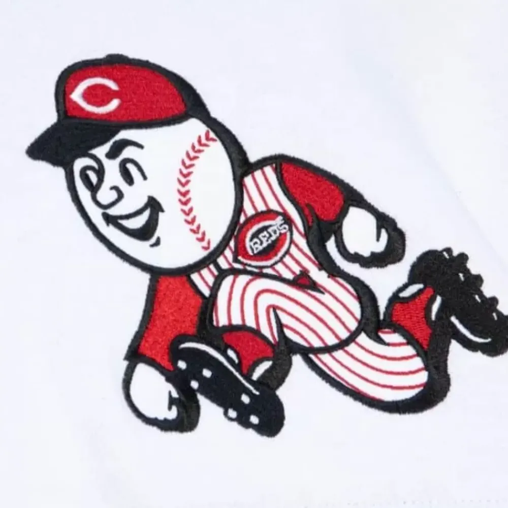 Apparel Mitchell & Ness Hoodies & Sweatshirts-Fusion Fleece 2.0 Cincinnati Reds