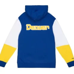 Apparel Mitchell & Ness Hoodies & Sweatshirts-Fusion Fleece 2.0 Denver Nuggets