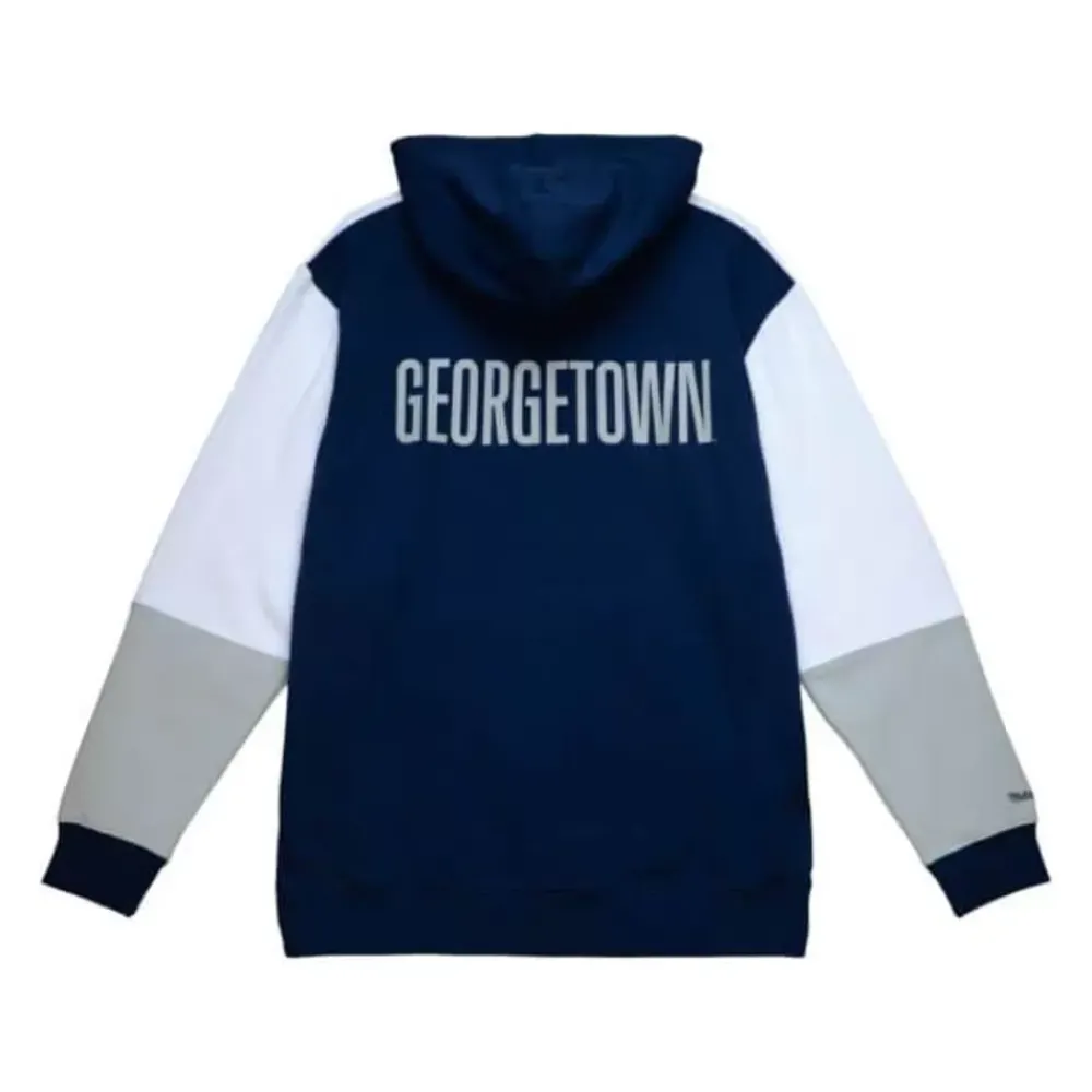 Apparel Mitchell & Ness Hoodies & Sweatshirts-Fusion Fleece 2.0 Georgetown University