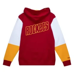 Apparel Mitchell & Ness Hoodies & Sweatshirts-Fusion Fleece 2.0 Houston Rockets
