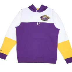 Apparel Mitchell & Ness Hoodies & Sweatshirts-Fusion Fleece 2.0 Louisiana State University