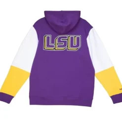 Apparel Mitchell & Ness Hoodies & Sweatshirts-Fusion Fleece 2.0 Louisiana State University