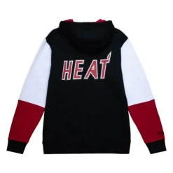 Apparel Mitchell & Ness Hoodies & Sweatshirts-Fusion Fleece 2.0 Miami Heat