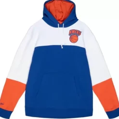 Apparel Mitchell & Ness Hoodies & Sweatshirts-Fusion Fleece 2.0 New York Knicks