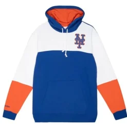 Apparel Mitchell & Ness Hoodies & Sweatshirts-Fusion Fleece 2.0 New York Mets
