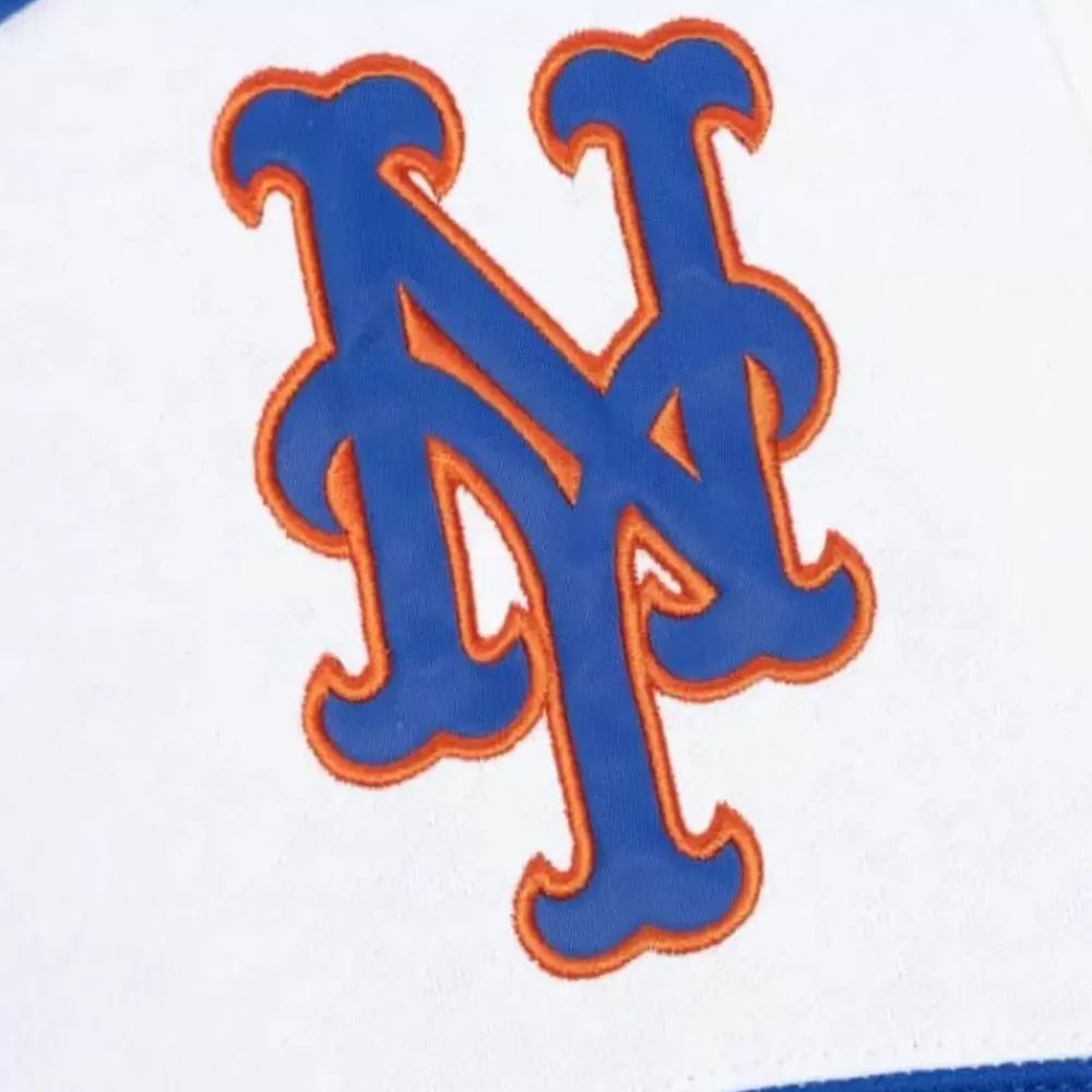 Apparel Mitchell & Ness Hoodies & Sweatshirts-Fusion Fleece 2.0 New York Mets