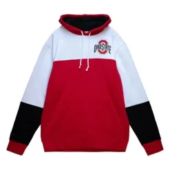Apparel Mitchell & Ness Hoodies & Sweatshirts-Fusion Fleece 2.0 Ohio State