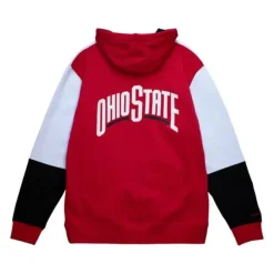Apparel Mitchell & Ness Hoodies & Sweatshirts-Fusion Fleece 2.0 Ohio State