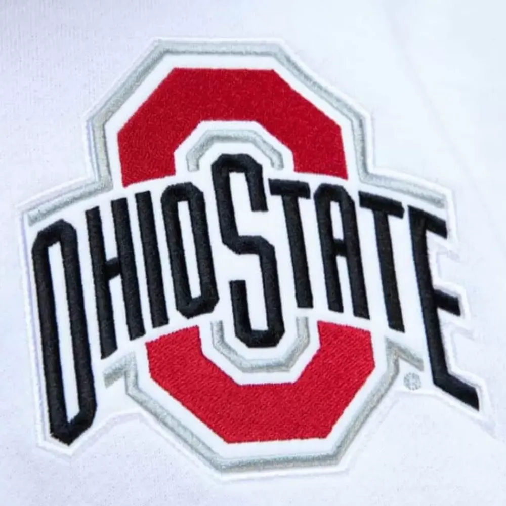 Apparel Mitchell & Ness Hoodies & Sweatshirts-Fusion Fleece 2.0 Ohio State