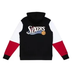 Apparel Mitchell & Ness Hoodies & Sweatshirts-Fusion Fleece 2.0 Philadelphia 76Ers