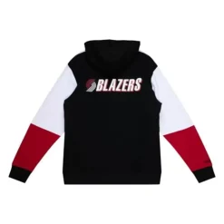 Apparel Mitchell & Ness Hoodies & Sweatshirts-Fusion Fleece 2.0 Portland Trail Blazers