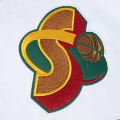 Apparel Mitchell & Ness Hoodies & Sweatshirts-Fusion Fleece 2.0 Seattle Supersonics