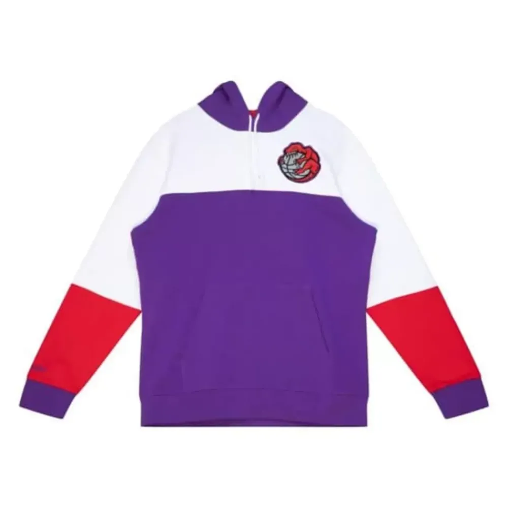 Apparel Mitchell & Ness Hoodies & Sweatshirts-Fusion Fleece 2.0 Toronto Raptors