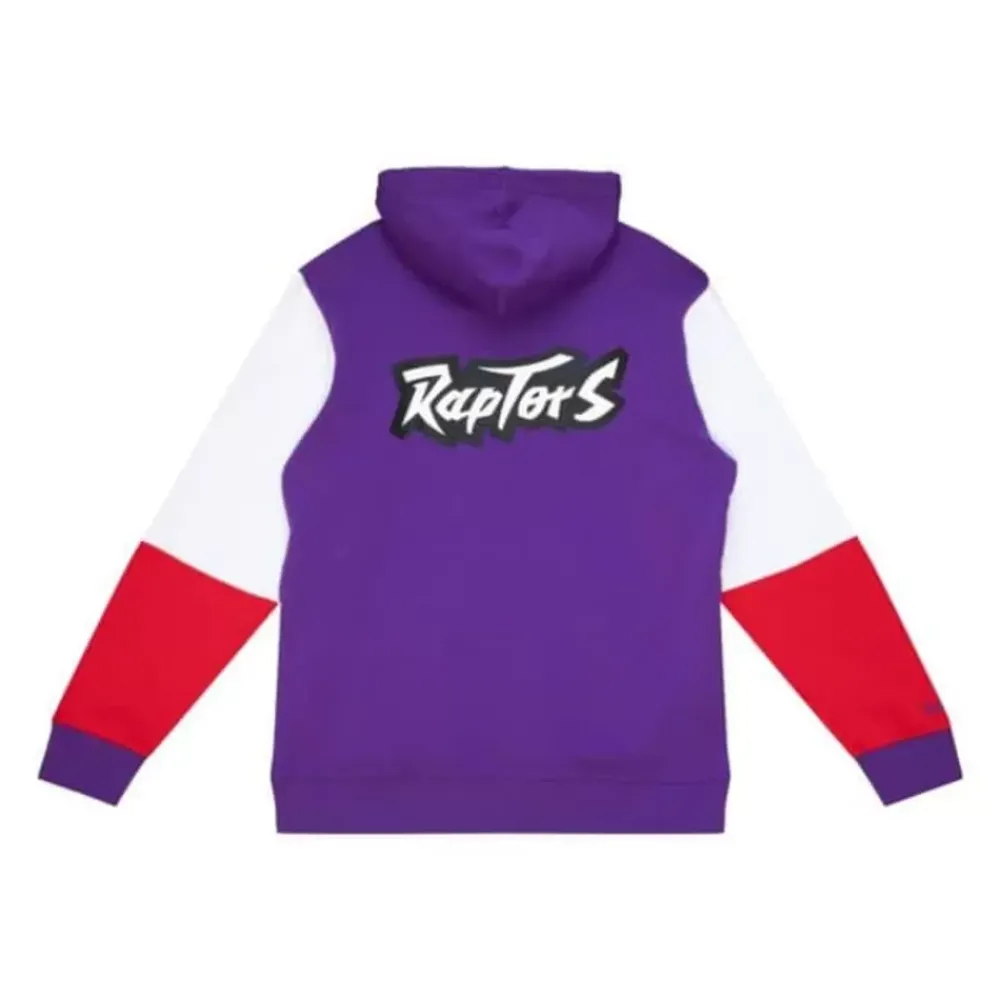 Apparel Mitchell & Ness Hoodies & Sweatshirts-Fusion Fleece 2.0 Toronto Raptors