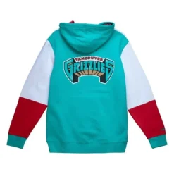 Apparel Mitchell & Ness Hoodies & Sweatshirts-Fusion Fleece 2.0 Vancouver Grizzlies