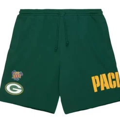 Apparel Mitchell & Ness Shorts-Game Day Ft Shorts Green Bay Packers