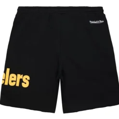 Apparel Mitchell & Ness Shorts-Game Day Ft Shorts Pittsburgh Steelers