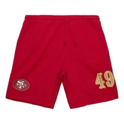 Apparel Mitchell & Ness Shorts-Game Day Ft Shorts San Francisco 49Ers