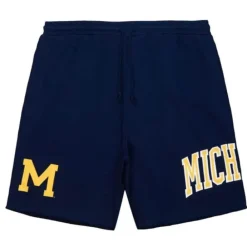 Apparel Mitchell & Ness Shorts-Game Day Ft Shorts University Of Michigan