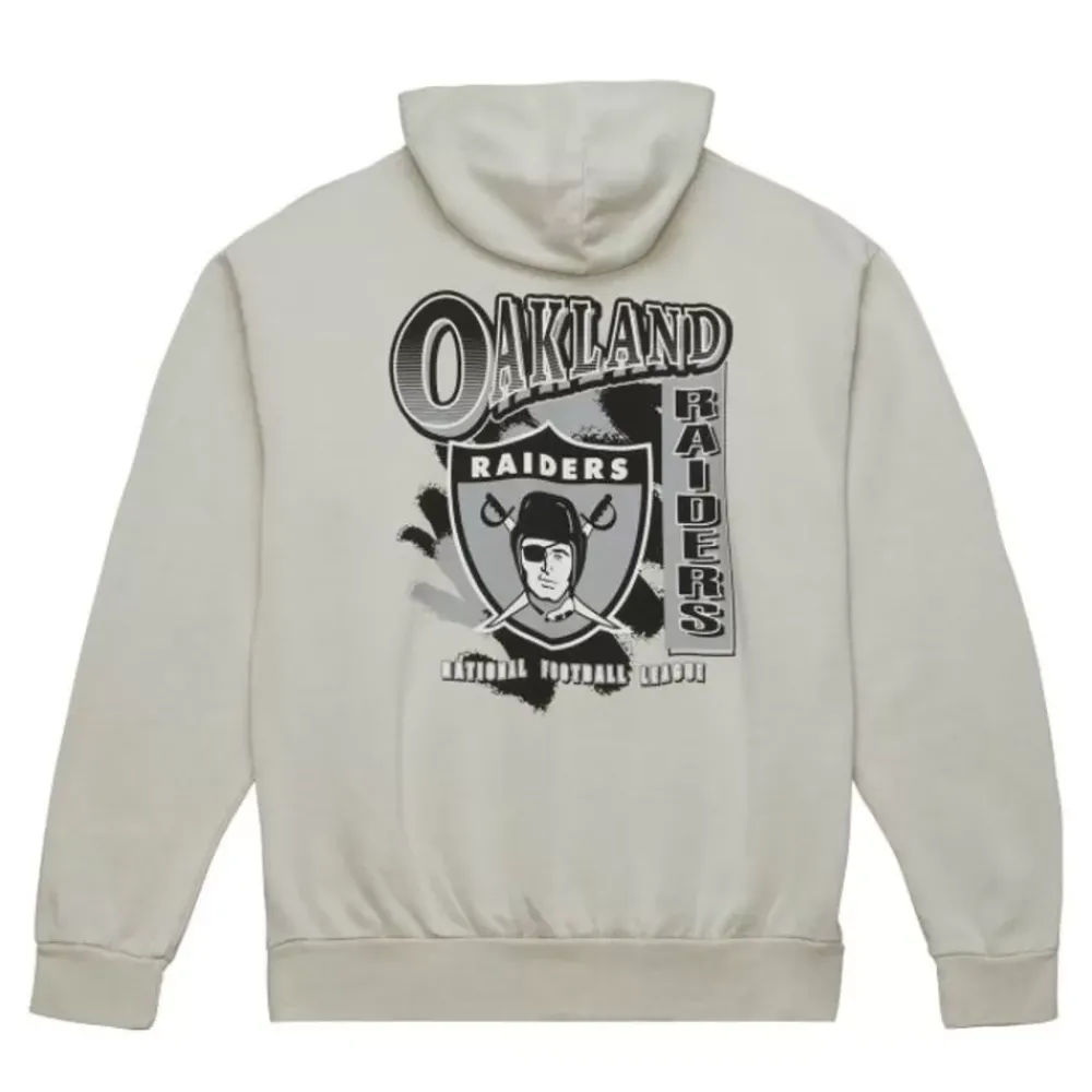 Apparel Mitchell & Ness Hoodies & Sweatshirts-Game Day Hoodie Oakland Raiders