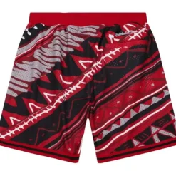Apparel Mitchell & Ness Shorts-Game Day Pattern Short Chicago Bulls