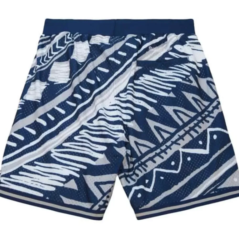 Apparel Mitchell & Ness Shorts-Game Day Pattern Short Georgetown University