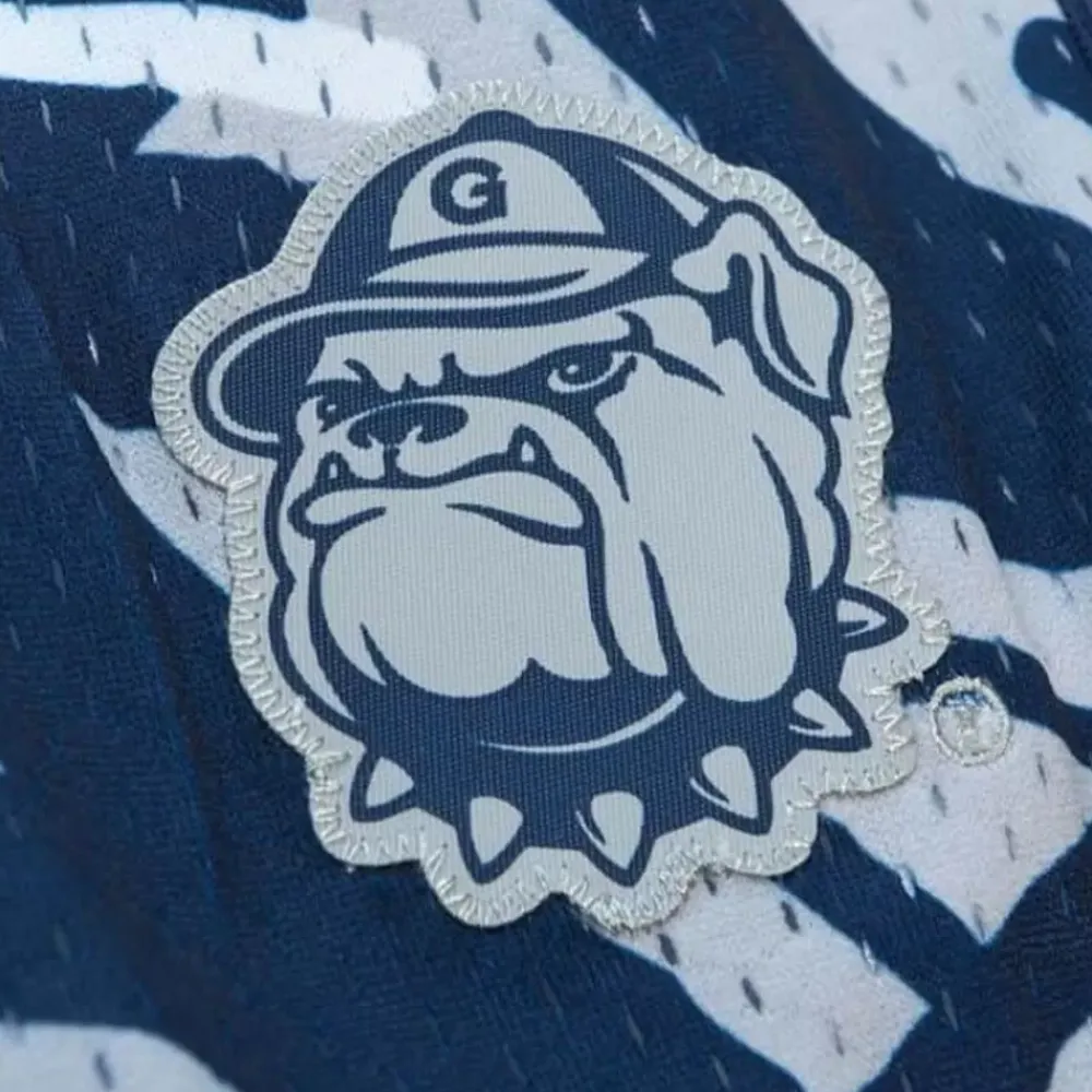 Apparel Mitchell & Ness Shorts-Game Day Pattern Short Georgetown University