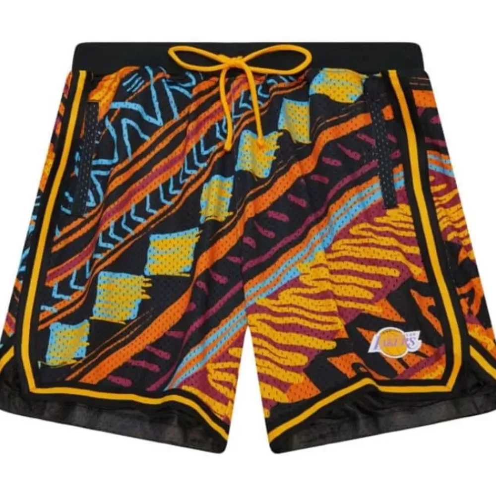 Apparel Mitchell & Ness Shorts-Game Day Pattern Short Los Angeles Lakers