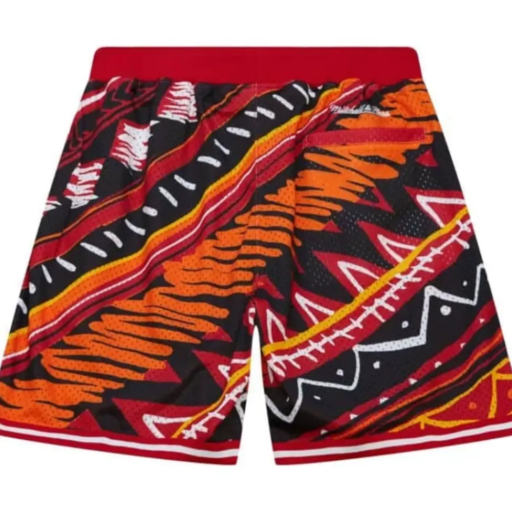 Apparel Mitchell & Ness Shorts-Game Day Pattern Short Miami Heat