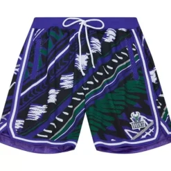 Apparel Mitchell & Ness Shorts-Game Day Pattern Short Milwaukee Bucks