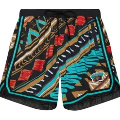 Apparel Mitchell & Ness Shorts-Game Day Pattern Short Vancouver Grizzlies