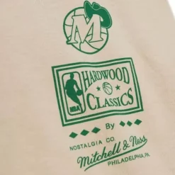 Apparel Mitchell & Ness T-Shirts & Tops-Game Day Pattern Tee Dallas Mavericks