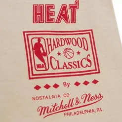 Apparel Mitchell & Ness T-Shirts & Tops-Game Day Pattern Tee Miami Heat