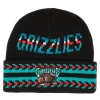 Headwear Mitchell & Ness -Game On Knit Hwc Vancouver Grizzlies