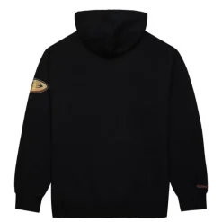 Apparel Mitchell & Ness Hoodies & Sweatshirts-Game Time Fleece Hoodie Current Logo Anaheim Ducks