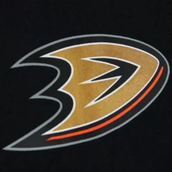 Apparel Mitchell & Ness Hoodies & Sweatshirts-Game Time Fleece Hoodie Current Logo Anaheim Ducks