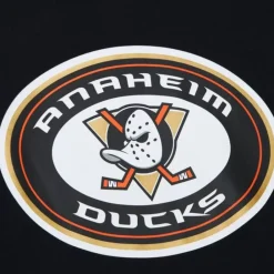 Apparel Mitchell & Ness Hoodies & Sweatshirts-Game Time Fleece Hoodie Current Logo Anaheim Ducks