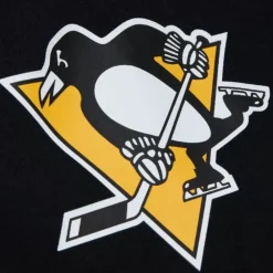 Apparel Mitchell & Ness Hoodies & Sweatshirts-Game Time Fleece Hoodie Current Logo Pittsburgh Penguins