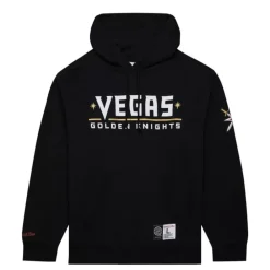 Apparel Mitchell & Ness Hoodies & Sweatshirts-Game Time Fleece Hoodie Current Logo Vegas Golden Knights