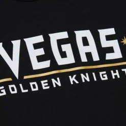 Apparel Mitchell & Ness Hoodies & Sweatshirts-Game Time Fleece Hoodie Current Logo Vegas Golden Knights
