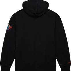 Apparel Mitchell & Ness Hoodies & Sweatshirts-Game Time Fleece Hoodie Vintage Logo Golden State Warriors