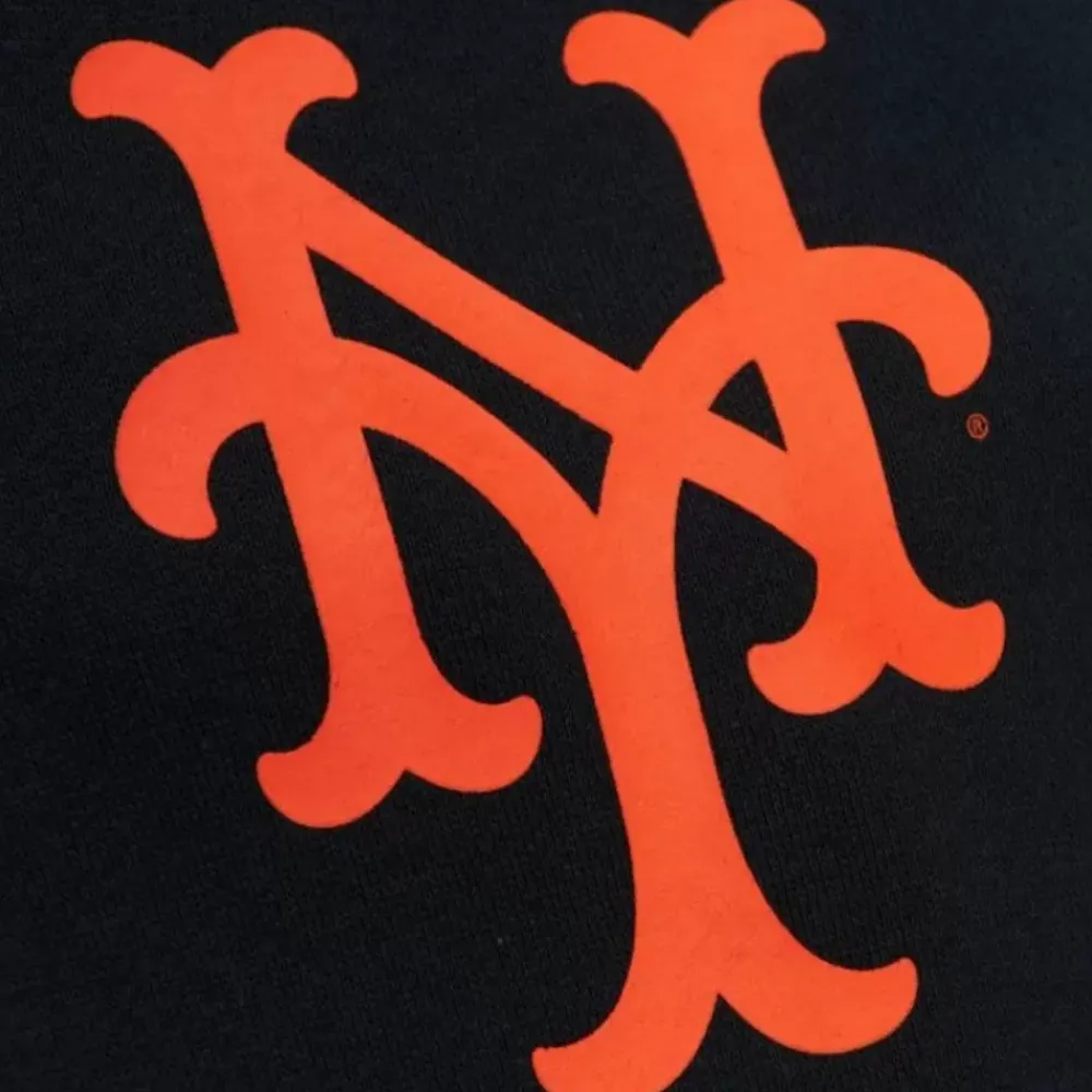 Apparel Mitchell & Ness Hoodies & Sweatshirts-Game Time Fleece Hoodie Vintage Logo New York Mets