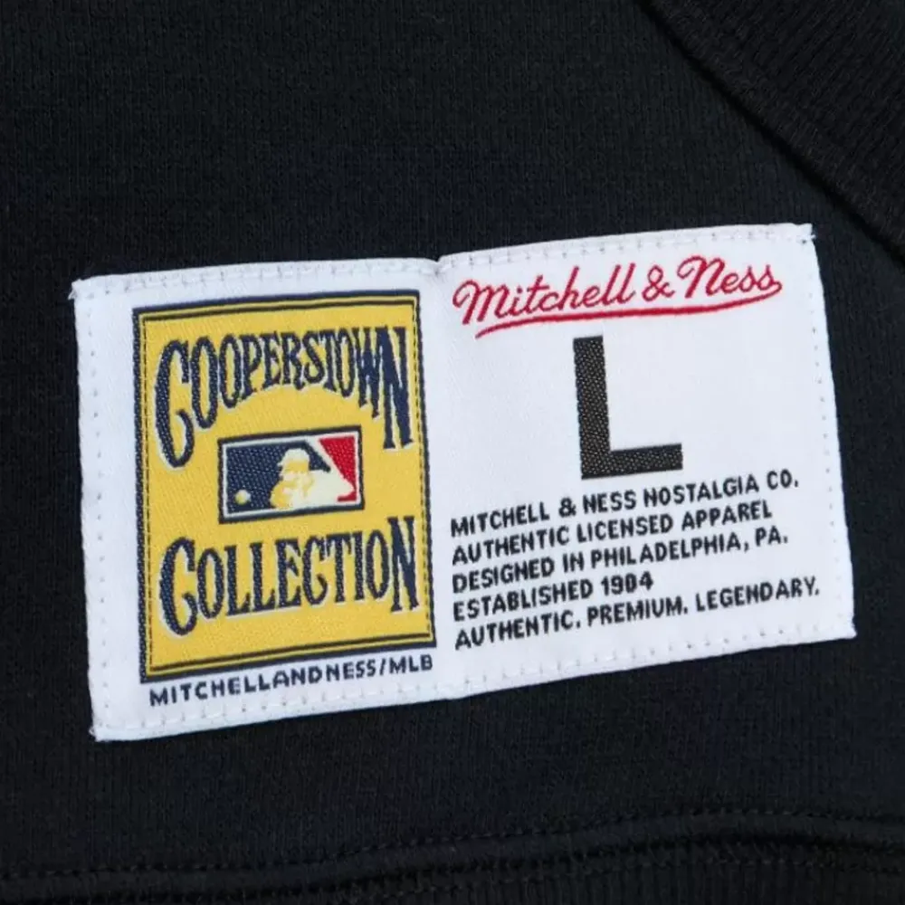 Apparel Mitchell & Ness Hoodies & Sweatshirts-Game Time Fleece Hoodie Vintage Logo New York Mets