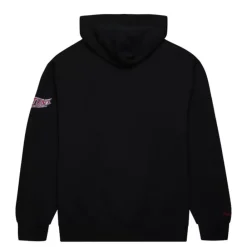 Apparel Mitchell & Ness Hoodies & Sweatshirts-Game Time Fleece Hoodie Vintage Logo Detroit Pistons