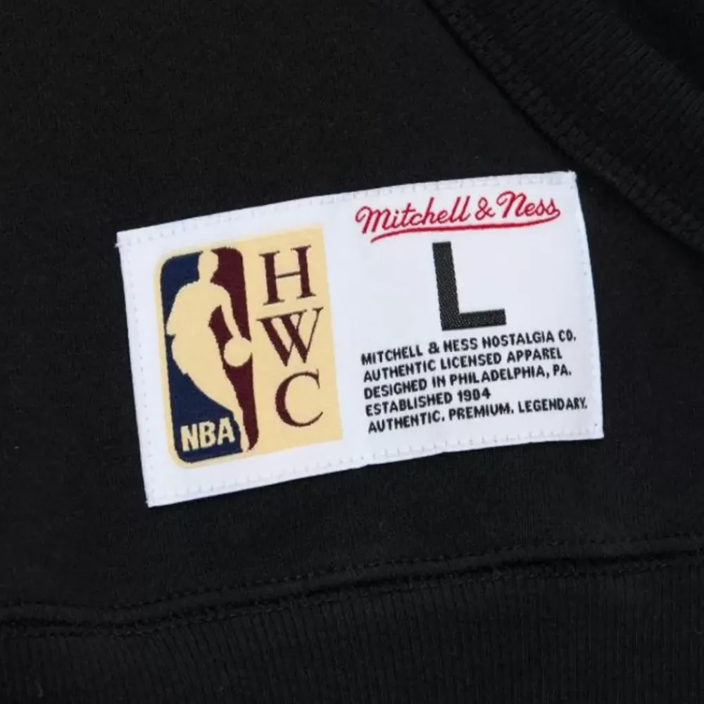 Apparel Mitchell & Ness Hoodies & Sweatshirts-Game Time Fleece Hoodie Vintage Logo Utah Jazz