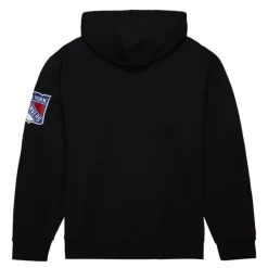 Apparel Mitchell & Ness Hoodies & Sweatshirts-Game Time Fleece Hoodie Vintage Logo New York Rangers
