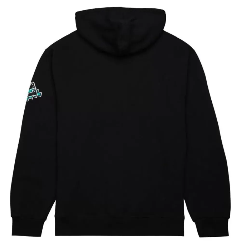 Apparel Mitchell & Ness Hoodies & Sweatshirts-Game Time Fleece Hoodie Vintage Logo San Antonio Spurs