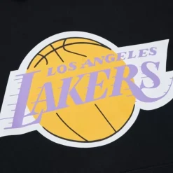 Apparel Mitchell & Ness Hoodies & Sweatshirts-Game Time Fleece Hoodie Vintage Logo Los Angeles Lakers