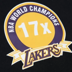 Apparel Mitchell & Ness Hoodies & Sweatshirts-Game Time Fleece Hoodie Vintage Logo Los Angeles Lakers